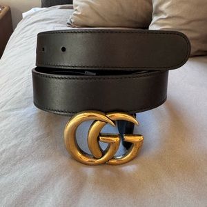 GUCCI GG MARMONT THIN BELT